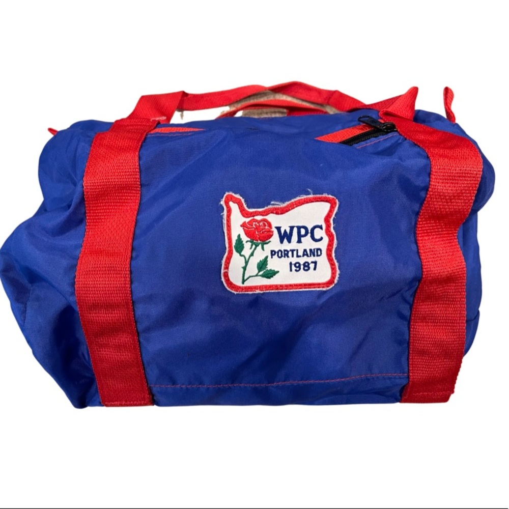 Vintage 1980’s Portland Oregon Duffel Bag : WPC Portland